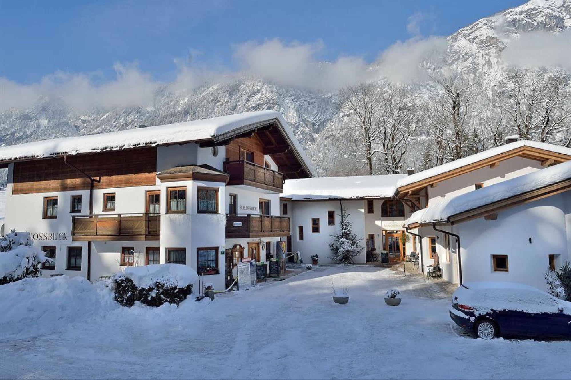 Hotel Kraftquelle Schlossblick Angerberg  ภายนอก รูปภาพ